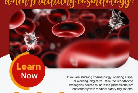 Is it mandatory to learn about Bloodborne Pathogens when practicing cosmetology?