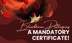Bloodborne Pathogens – A Mandatory Certificate!