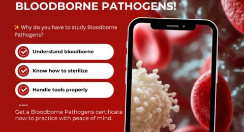 🔰 DON'T DO COSMETICS WITHOUT BLOODBORNE PATHOGENS!