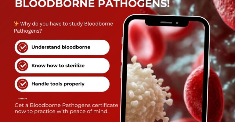 🔰 DON'T DO COSMETICS WITHOUT BLOODBORNE PATHOGENS!