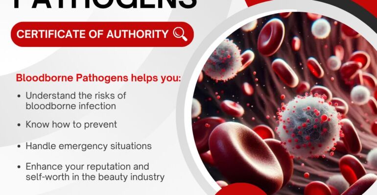 ⚕️ BLOODBORNE PATHOGENS – SMALL CERTIFICATE, BIG POWER IN THE BEAUTY INDUSTRY! 💪