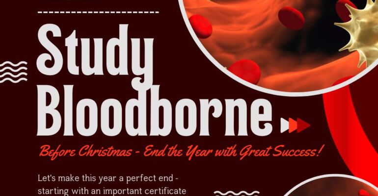 Study Bloodborne Before Christmas - End the Year with Great Success!