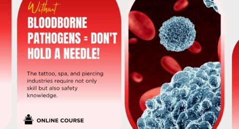 NO BLOODBORNE PATHOGENS = DON'T HOLD A NEEDLE!