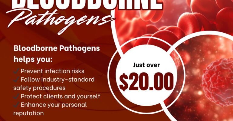 PROFESSIONAL ARTIST – LEARN BLOODBORNE PATHOGENS NOW
